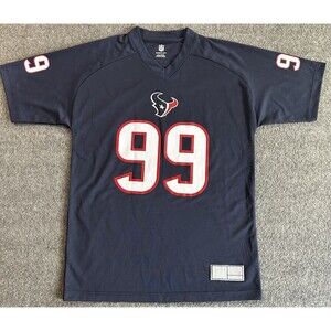 Nike NFL JJ Watt 99 Football Jersey T-shirt Houston Texans Unisex Size XL 18/20